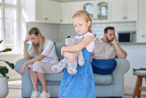 Child Custody Dispute Concept
