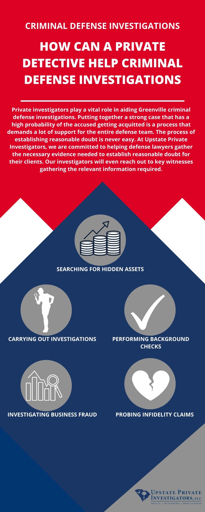 Greenville Criminal Defense Investigations Infographic